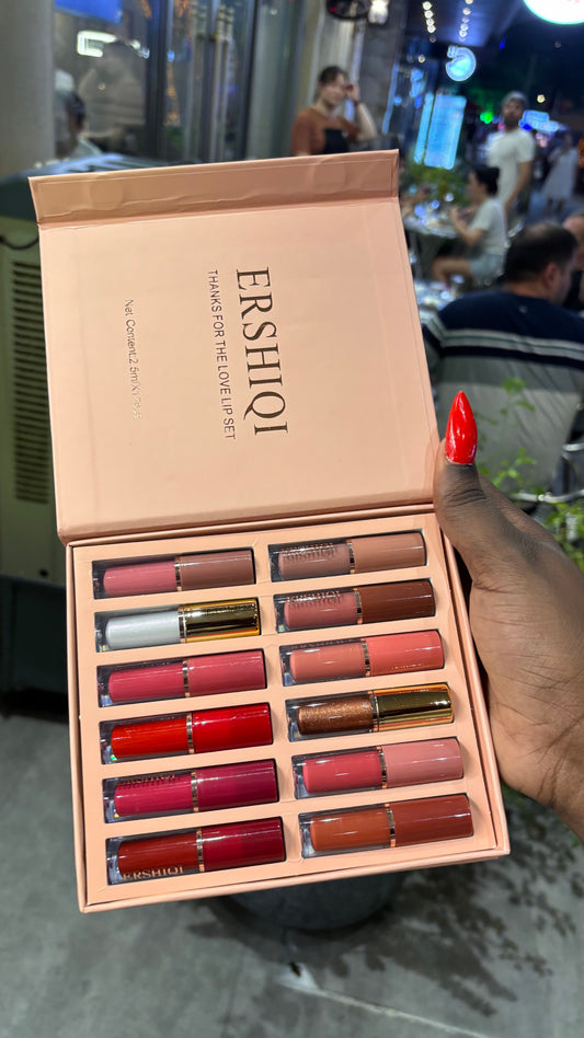 12 in 1 lip set