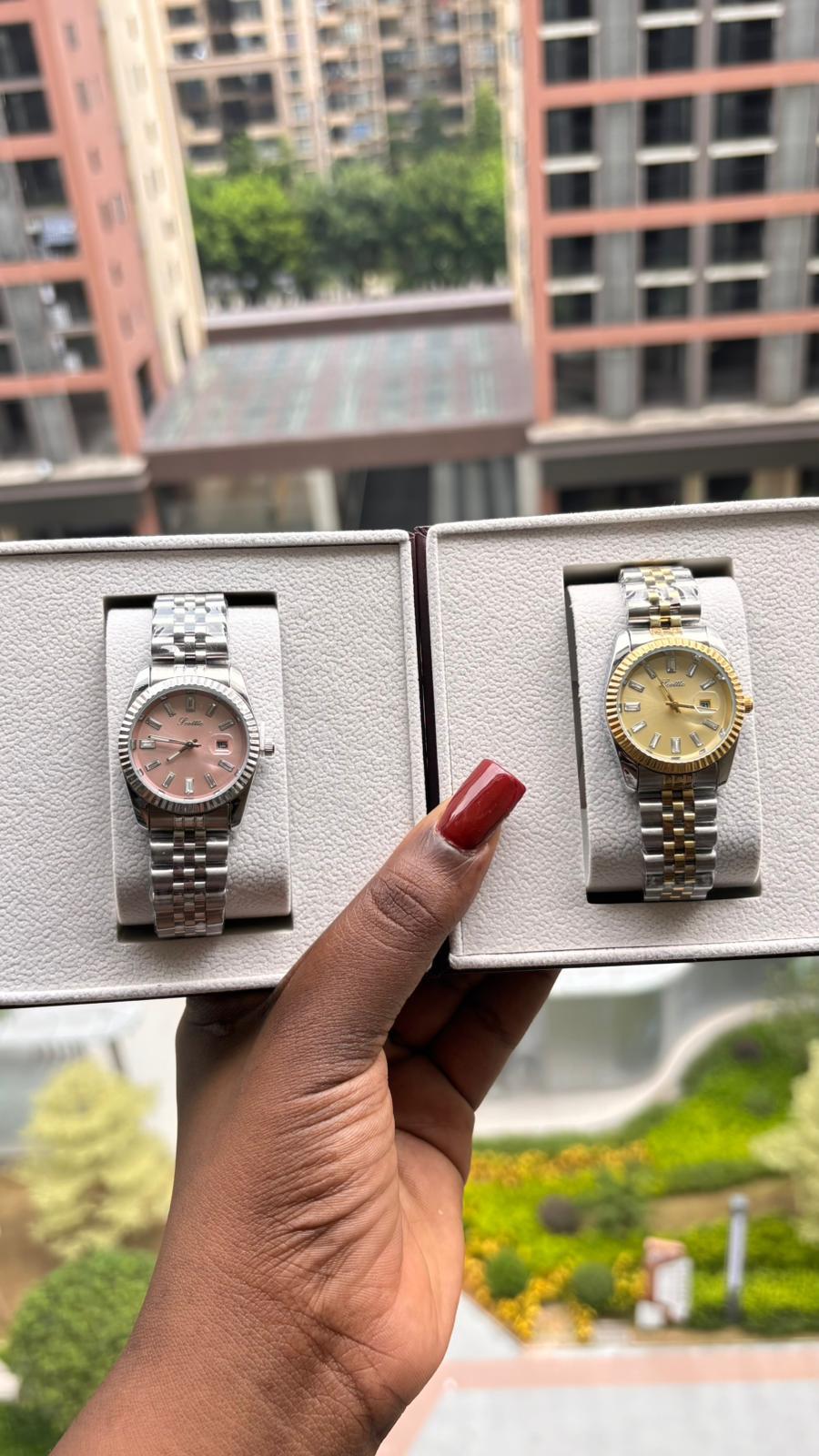 THE BAGUETTE DIAL WATCH