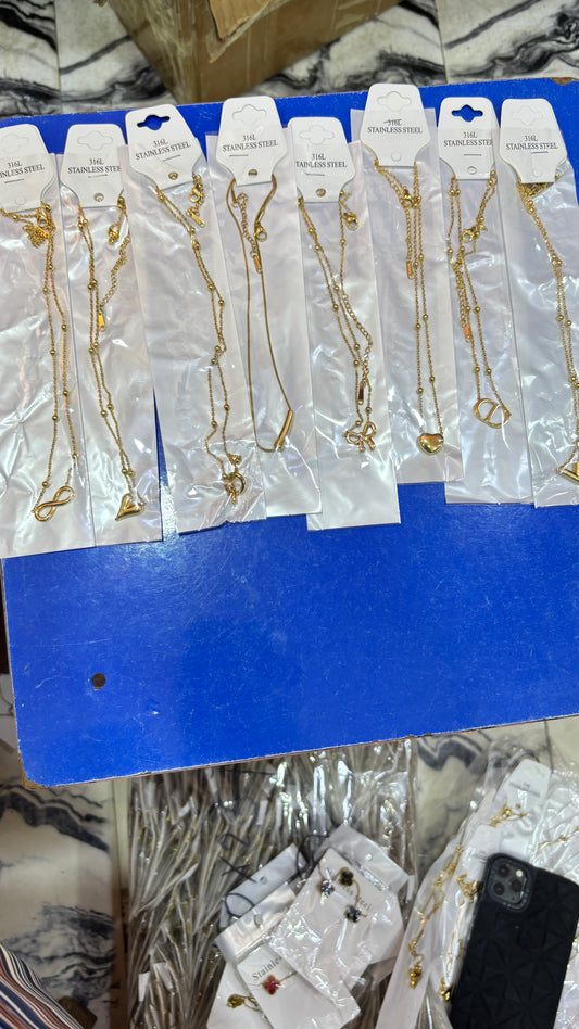 10pcs necklace